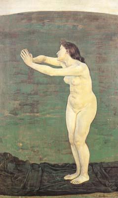Ferdinand Hodler Communion with the Infinite (mk19) Norge oil painting art